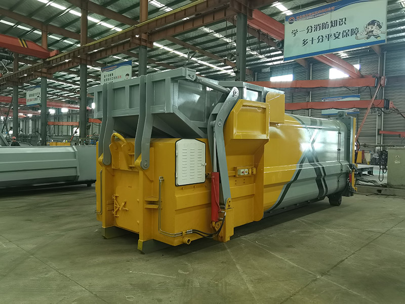 移動壓縮垃圾箱