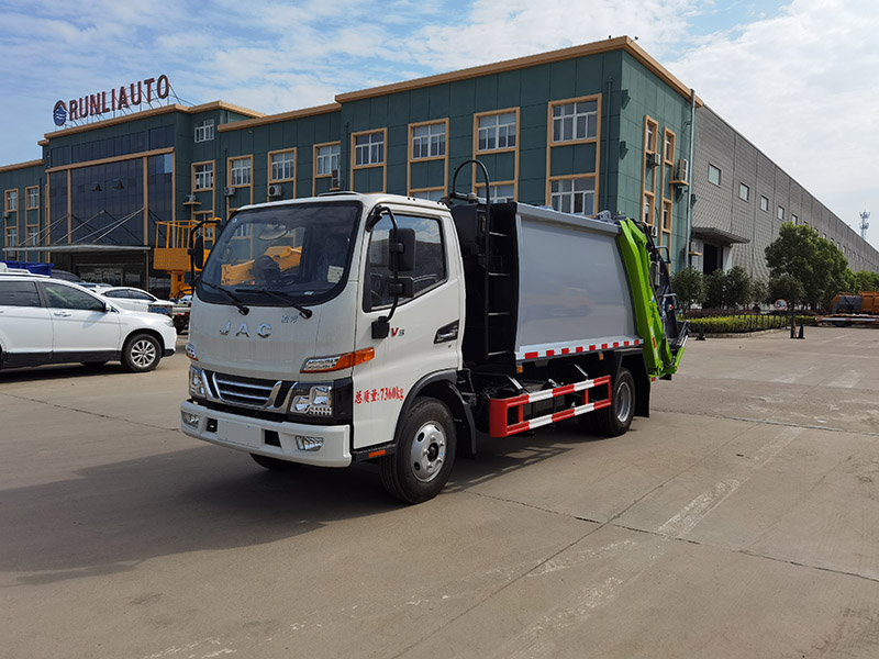 江淮V3國(guó)六底盤6方壓縮垃圾車