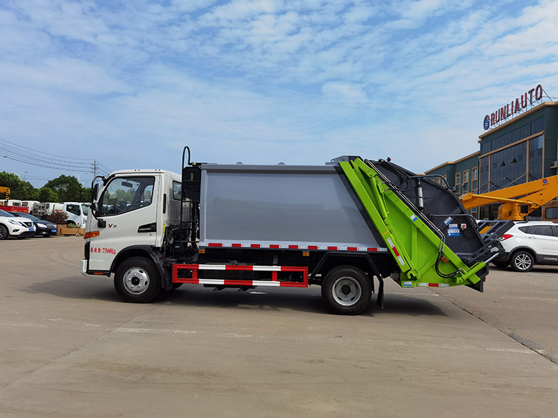 江淮V3國(guó)六底盤(pán)6方壓縮垃圾車(chē)