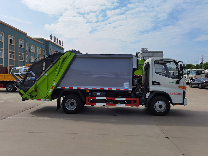 江淮V3國(guó)六底盤(pán)6方壓縮垃圾車(chē)