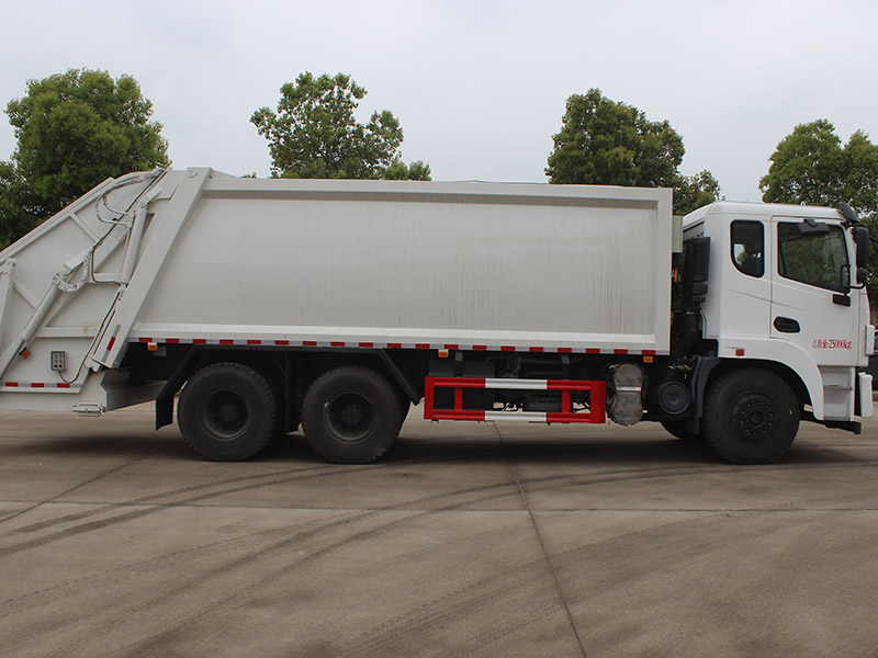 東風錦程后雙橋底盤18方-20方壓縮式垃圾車