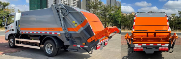 Skip Loader Truck Driving Type: 4x2; RHD